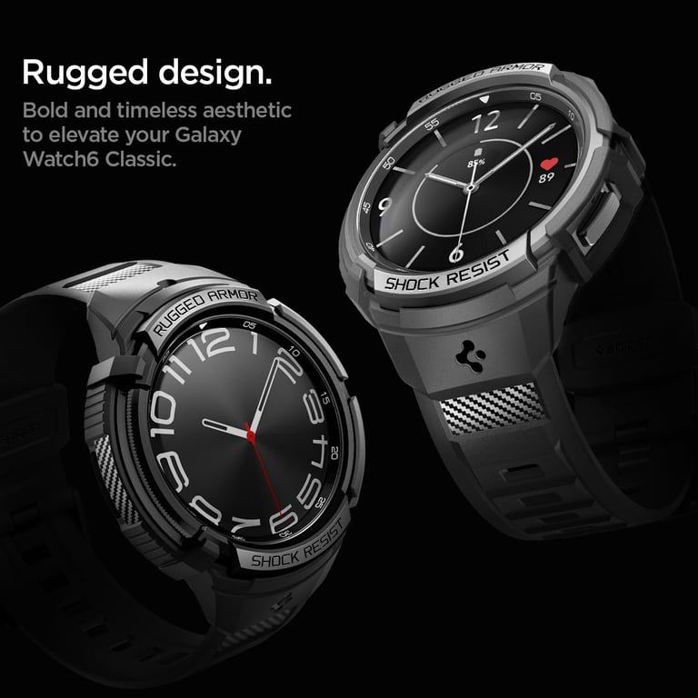 Spigen Rugged Armor Pro Etui Czarny Termoplastyczne elastomery poliuretanowe (TPU)