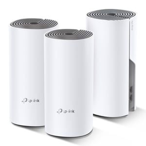 TP-Link Deco E4 (3-pack) Dual-band (2.4 GHz/5 GHz) Wi-Fi 5 (802.11ac) Biały, Szary 2 Wewnętrzny