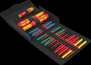 Wera 05006633001 set of wrenches and tools, 23 pieces.