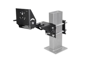 Gamber-Johnson 7160-0420 Mounting Kit, Black Steel
