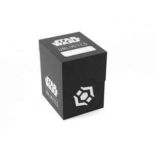 Asmodee Star Wars: Unlimited Soft Crate – Svart/vit kortlåda