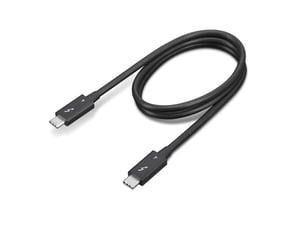 Lenovo 4X91K16968 Thunderbolt-kabel 0,7 m 40 Gbit/s Svart