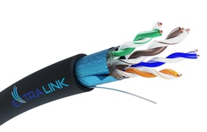 Extralink CAT5E FTP (F/UTP) V2 Outdoor Twisted-Pair Network Cable, 305M