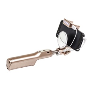 Ultron Deluxe Flash Selfie Stick for Smartphones – Gold