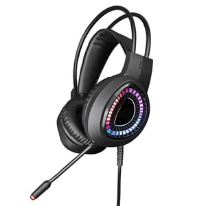 Varr VH8010 hörlurar/headset, trådbundet, huvudband, gaming, svart