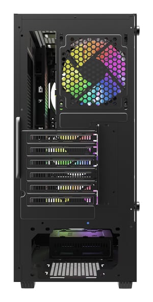 Savio Noctis Glass RGB Sześcian Czarny