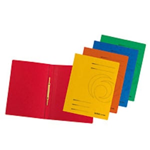 Herlitz 10902971 okładka Karton Niebieski, Zielony, Pomarańczowy, Czerwony, Żółty A4