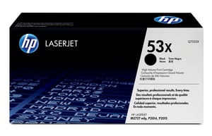 HP 53X Original LaserJet XL Black Toner Cartridge