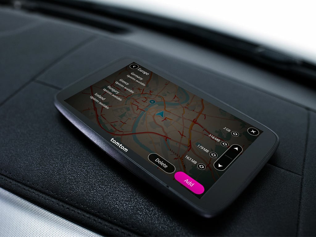 фото GPS-навига́тор автомобильный TomTom GO 7