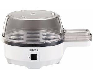 Krups F23370 7 eggs, 350 W, White