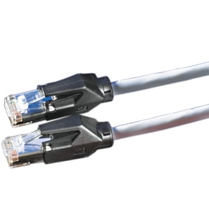 Secomp Cat.6 S/FTP-Netzwerkkabel Grau 1 m Cat6 S/FTP (S-STP)