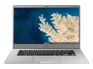 Samsung 4 XE350XBA Intel® Celeron® N4000 Chromebook 39,6 cm (15,6") Full HD 4 GB LPDDR4-SDRAM 32 GB Wi-Fi 5 (802.11ac) ChromeOS Platin, Titan