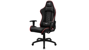Aerocool AC110 AIR Universeller Gaming-Stuhl Gepolsterte Sitzfläche Schwarz, Rot