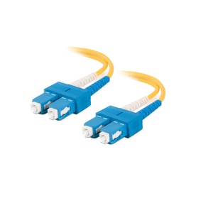 C2G 85605 kabel InfiniBand / światłowodowy 2 m LC OFNR Żółty