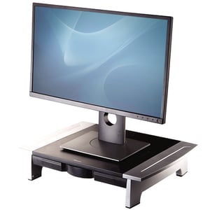 Fellowes Office Suites 71,1 cm (28") Schreibtisch Schwarz, Silber