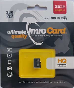 IMRO 10/32G UHS-I pamięć flash 32 GB MicroSDHC Klasa 10