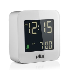 Braun BC08 Digital väckarklocka Vit