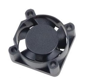 Akasa 2,5 cm schwarzer Lüfter für PC-Gehäuse