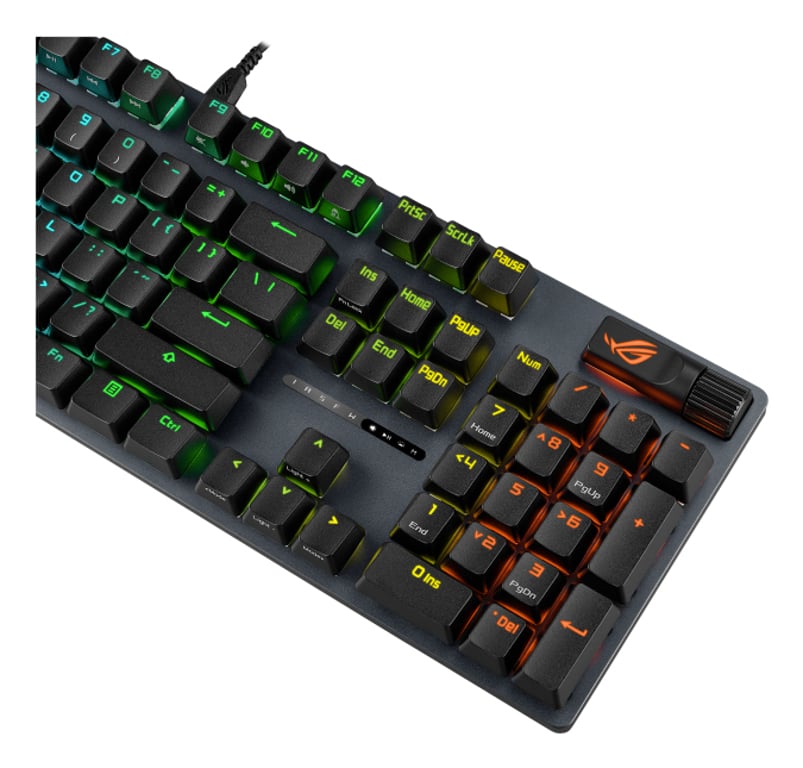 ASUS ROG Strix Scope II X klawiatura Gaming USB Swiss Czarny