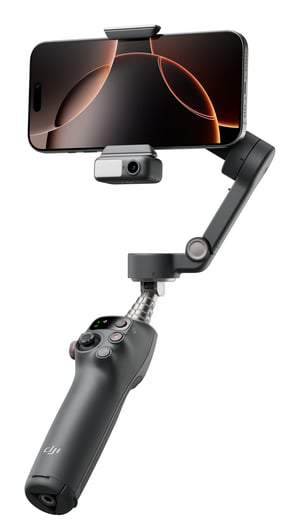 DJI OSMO MOBILE 7P Stabilizator aparatu w smartfonie Czarny