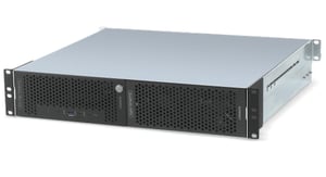 Sonnet DuoModo xMac mini/eGPU Rackmount Svart, Stålgrå