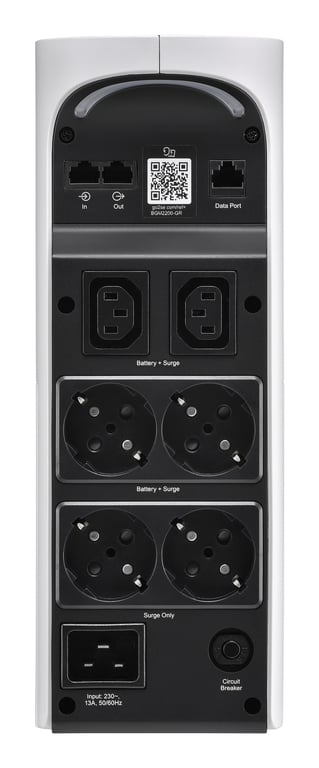 фото ДБЖ безперервної дії (Online) APC Pro Gaming 2200VA White (BGM2200-GR)