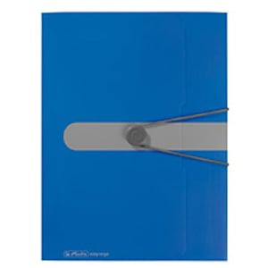 Herlitz 11205994 okładka Polipropylen (PP) Niebieski A4