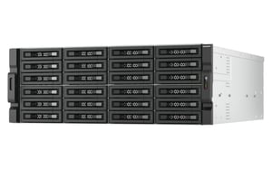 QNAP TL-R2400PES-RP Hard Drive Enclosure HDD/SSD Enclosure Black, Gray 2.5/3.5"