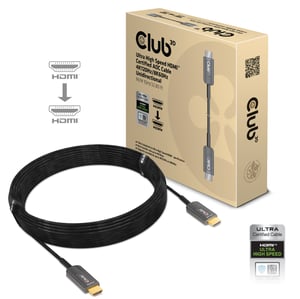 CLUB3D CAC-1376 HDMI-Kabel 10 m, HDMI Typ A (Standard), schwarz
