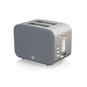 Swan ST14610GRYN 6-slice toaster, 900 W, Gray