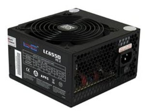 LC-Power LC6550 moduł zasilaczy 550 W 20+4 pin ATX ATX Czarny