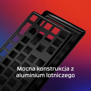 HyperX Alloy Origins PBT HX Aqua – mechaniczna klawiatura dla graczy