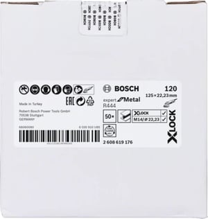 Bosch X-LOCK R444 EXPERT FOR METAL Tarcza szlifująca