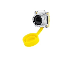 Alcasa S3 IC03-24R02 RJ45 Metallic, Gul