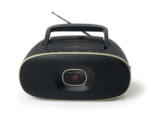 Muse MD-202 VT Analog FM, MW Black, Gold