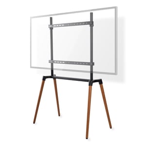 Nedis TVSM7250BK TV Mount for 190.5 cm (75") TVs, Black, Brown