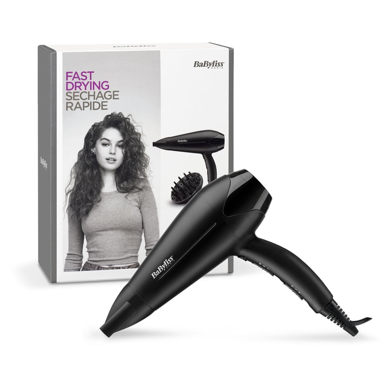 BaByliss Power Dry 2100 suszarka do włosów 2100 W Czarny