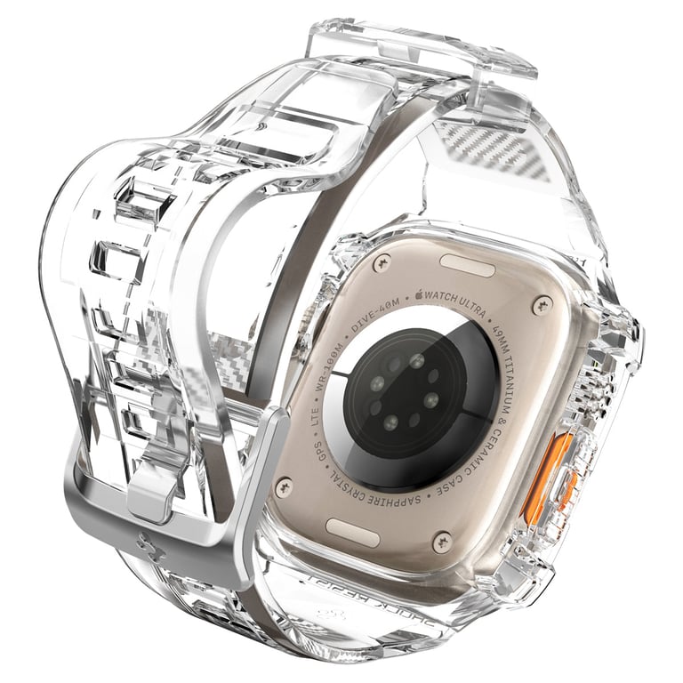 Spigen Rugged Armor Pro Etui Przezroczysty Termoplastyczne elastomery poliuretanowe (TPU)