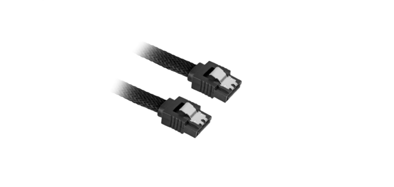 Sharkoon Sata 3 kabel SATA 0,6 m SATA 7-pin Czarny