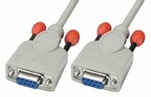 Lindy 3m Null Modem Cable, Parallel Cable, White