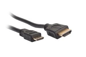 NATEC NKA-0635 kabel HDMI 1,8 m HDMI Typu A (Standard) HDMI Type C (Mini) Czarny