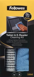 Fellowes 9930501 Tablet Cleaning Kit: Dry cloth and 120 ml device cleaning solution