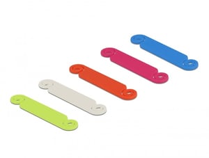 DeLOCK Cable Markers, Set of 10, Assorted Colors