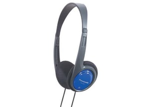 Panasonic RP-HT010E Słuchawki Przewodowa Opaska na głowę Muzyka Czarny, Niebieski
