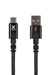 Xtorm CX2061 USB 2.0 Cable, 3 m, USB-A to USB-C, 0.48 Gbit/s, Black