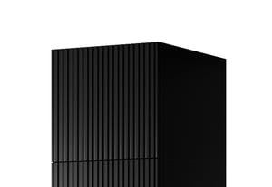 Cama PAFOS 1D Wardrobe, Top Unit 45x55.5x45, Matte Black