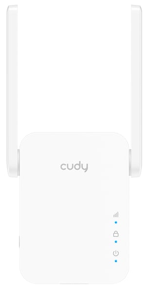 Cudy RE1200 przedłużacz sieciowy Wzmacniacz sieciowy Biały 10, 100 Mbit/s