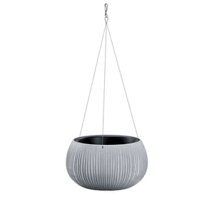 Prosperplast DKB370WS-422U Flower Pot, Cement Gray, 1 pc.