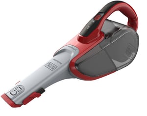 Black & Decker DVJ315J odkurzacz przenośny Szary, Czerwony Bez worka
