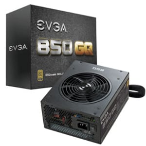 EVGA 850 GQ strömförsörjningsmodul 850 W 24-stifts ATX ATX Svart
